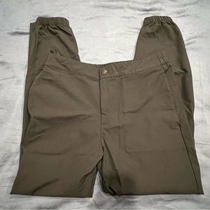 Banana Republic men's tech jogger with semi-elastic waistband.